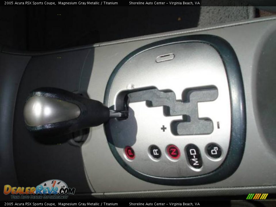 2005 Acura RSX Sports Coupe Magnesium Gray Metallic / Titanium Photo #11