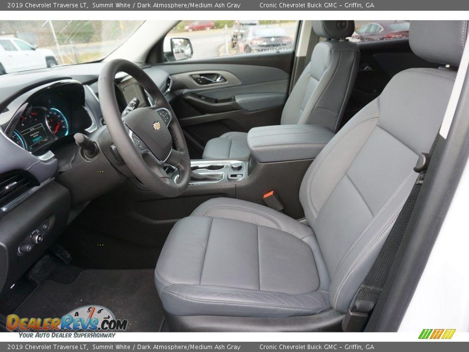 2019 Chevrolet Traverse LT Summit White / Dark Atmosphere/Medium Ash Gray Photo #4