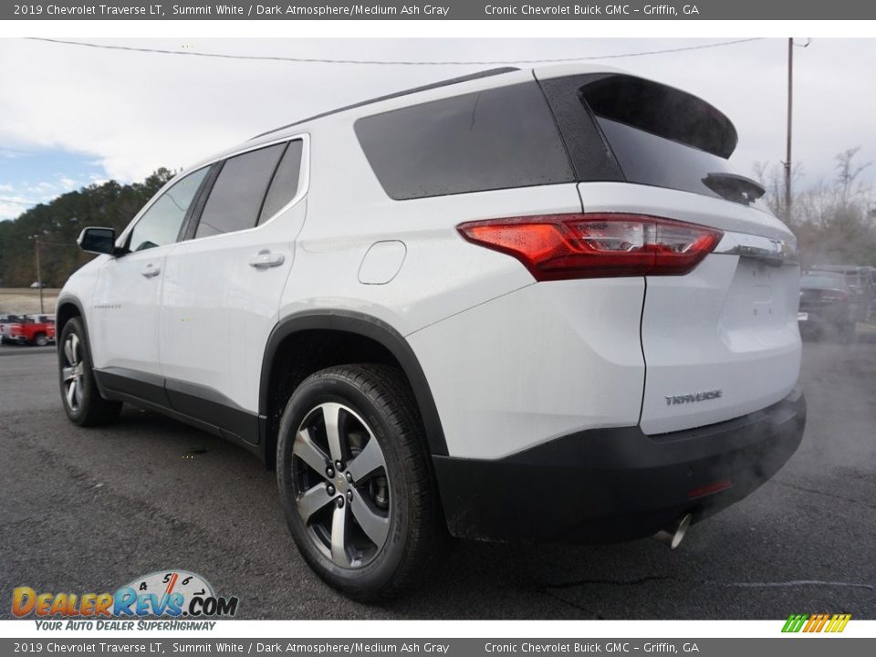 2019 Chevrolet Traverse LT Summit White / Dark Atmosphere/Medium Ash Gray Photo #11