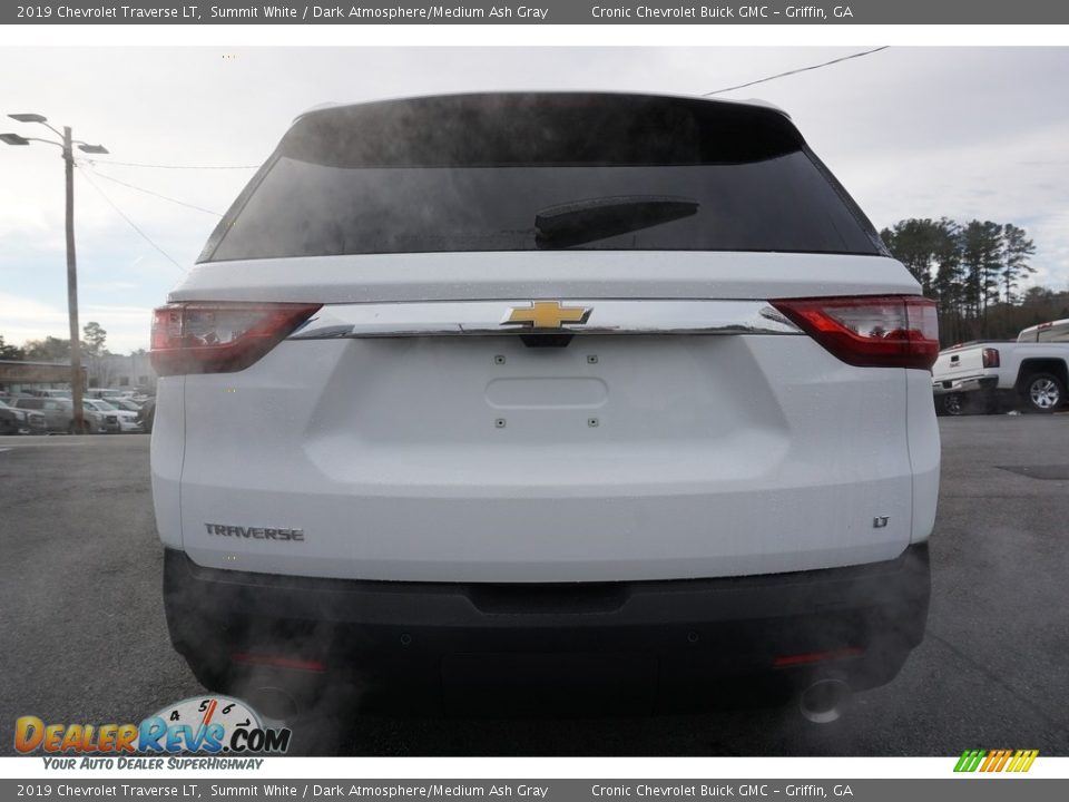2019 Chevrolet Traverse LT Summit White / Dark Atmosphere/Medium Ash Gray Photo #12