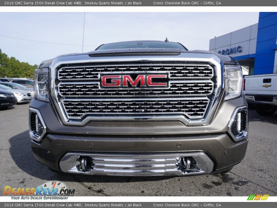 2019 GMC Sierra 1500 Denali Crew Cab 4WD Smokey Quartz Metallic / Jet Black Photo #2