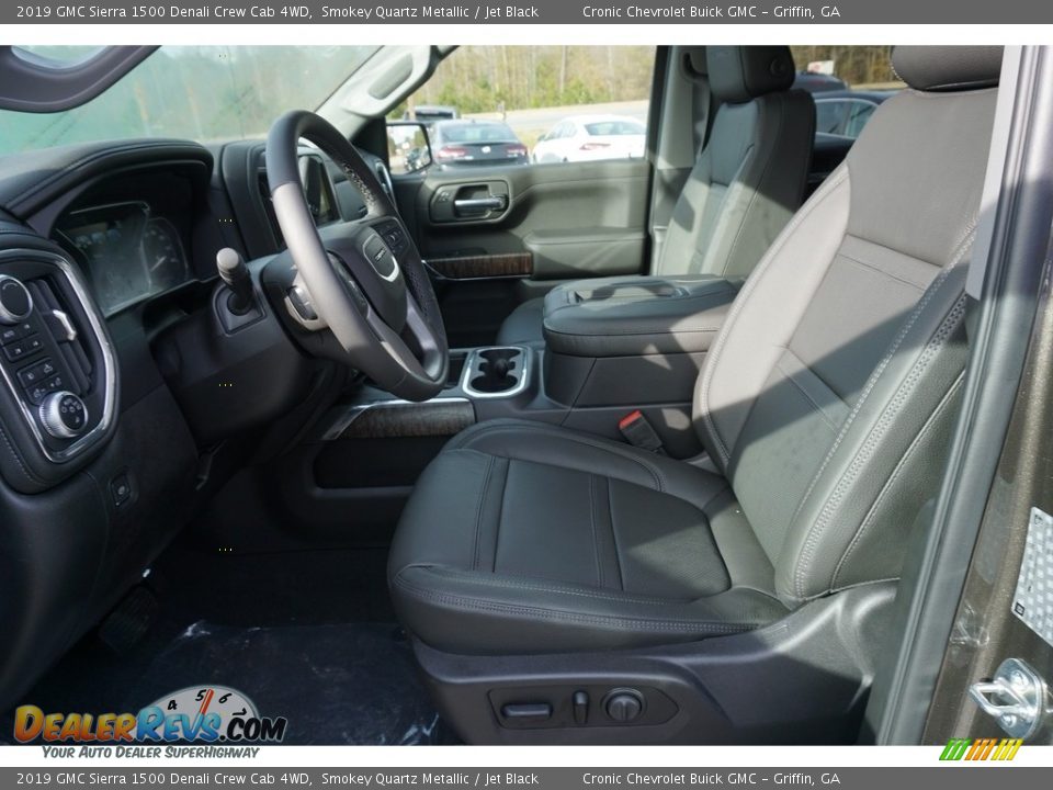 2019 GMC Sierra 1500 Denali Crew Cab 4WD Smokey Quartz Metallic / Jet Black Photo #4