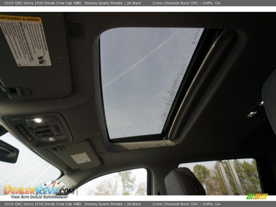 2019 GMC Sierra 1500 Denali Crew Cab 4WD Smokey Quartz Metallic / Jet Black Photo #6