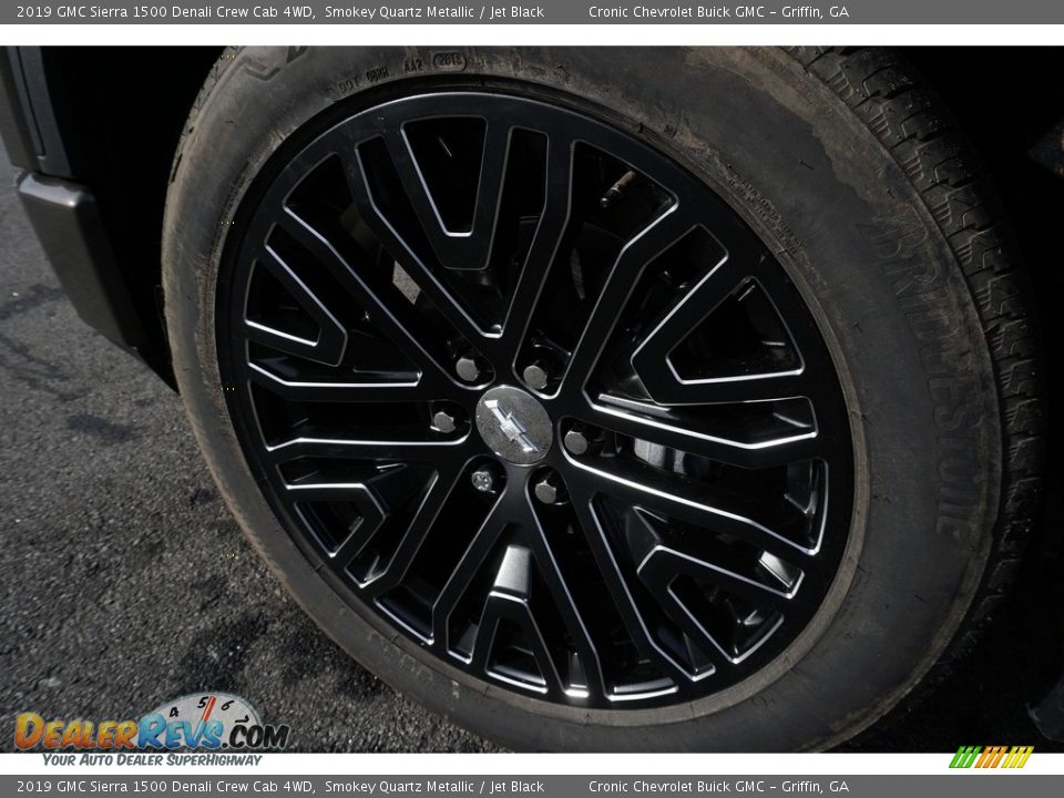 2019 GMC Sierra 1500 Denali Crew Cab 4WD Smokey Quartz Metallic / Jet Black Photo #9