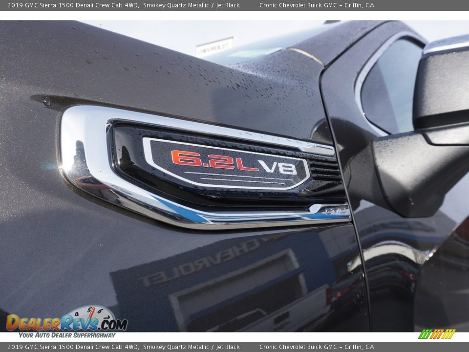 2019 GMC Sierra 1500 Denali Crew Cab 4WD Smokey Quartz Metallic / Jet Black Photo #10