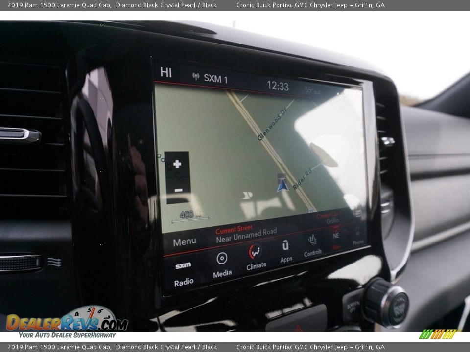 Navigation of 2019 Ram 1500 Laramie Quad Cab Photo #6