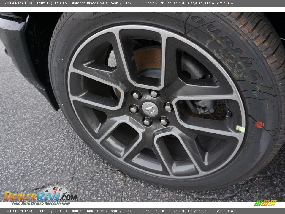 2019 Ram 1500 Laramie Quad Cab Wheel Photo #8