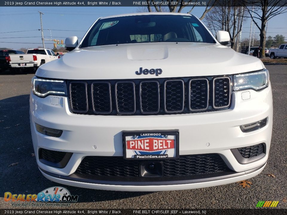 2019 Jeep Grand Cherokee High Altitude 4x4 Bright White / Black Photo #2