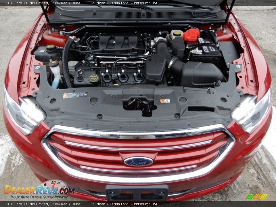 2018 Ford Taurus Limited 3.5 Liter DOHC 24-Valve Ti-VCT V6 Engine Photo #9