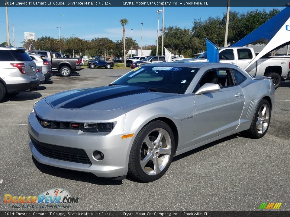 2014 Chevrolet Camaro LT Coupe Silver Ice Metallic / Black Photo #1