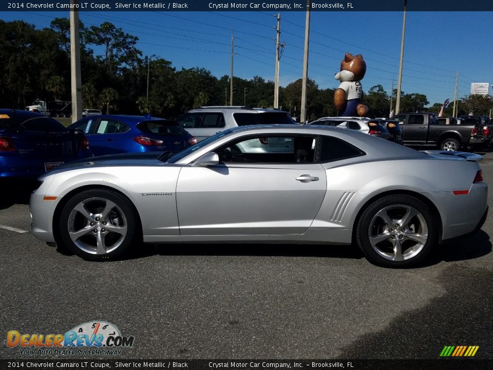 2014 Chevrolet Camaro LT Coupe Silver Ice Metallic / Black Photo #2