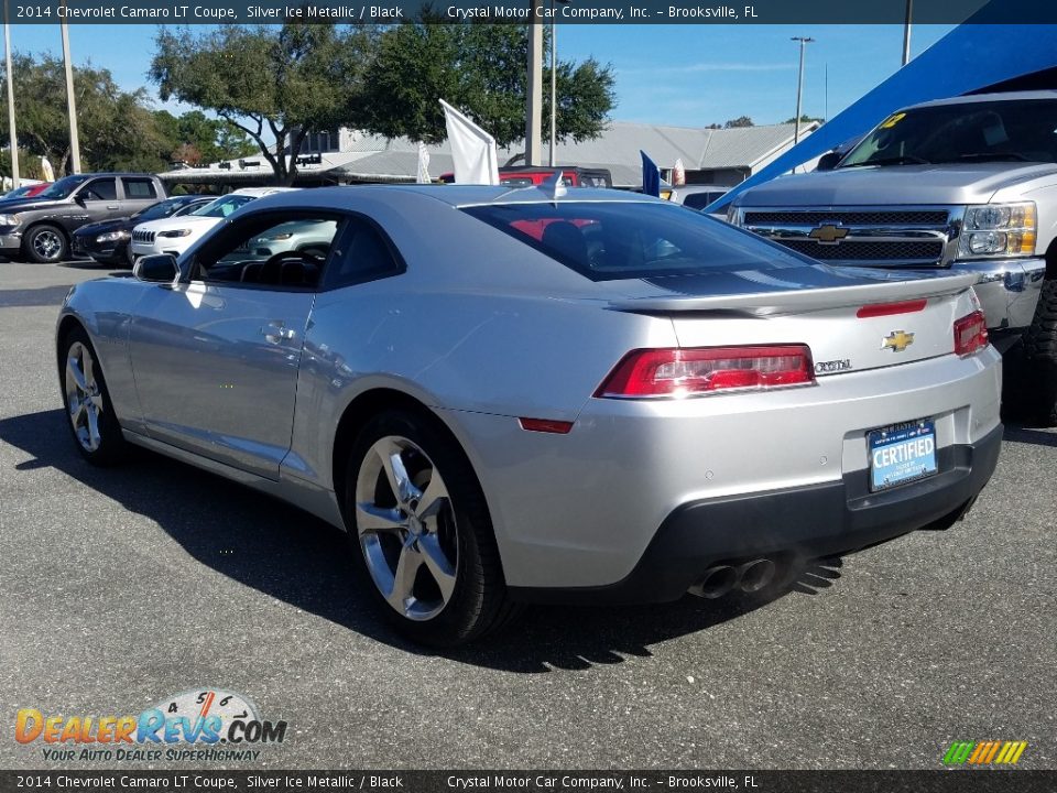 2014 Chevrolet Camaro LT Coupe Silver Ice Metallic / Black Photo #3