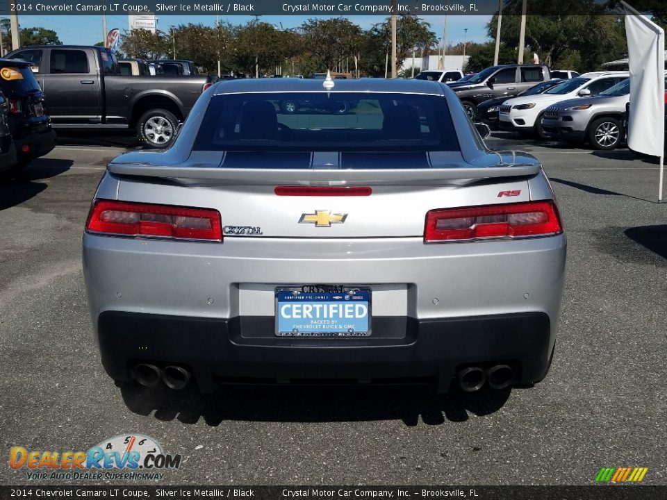 2014 Chevrolet Camaro LT Coupe Silver Ice Metallic / Black Photo #4