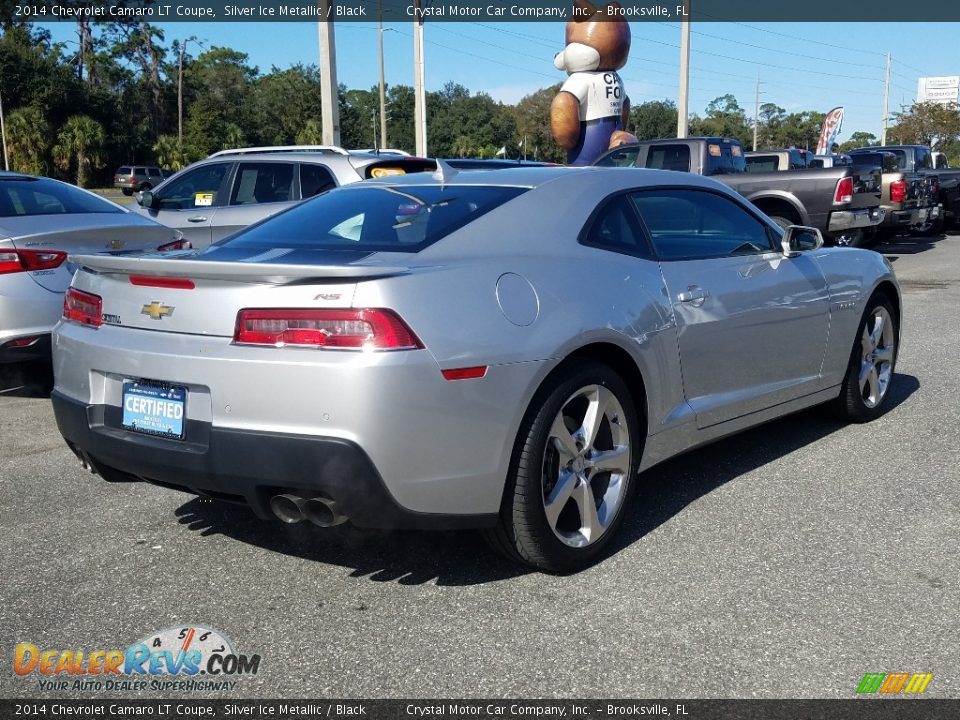 2014 Chevrolet Camaro LT Coupe Silver Ice Metallic / Black Photo #5
