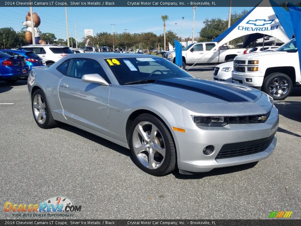 2014 Chevrolet Camaro LT Coupe Silver Ice Metallic / Black Photo #7