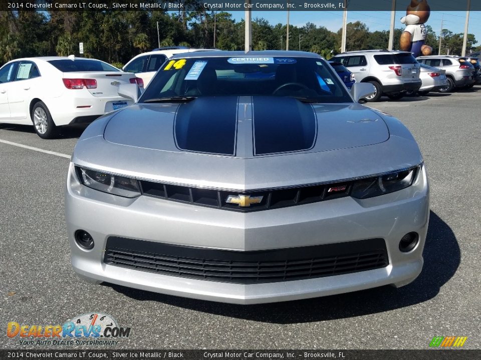 2014 Chevrolet Camaro LT Coupe Silver Ice Metallic / Black Photo #8