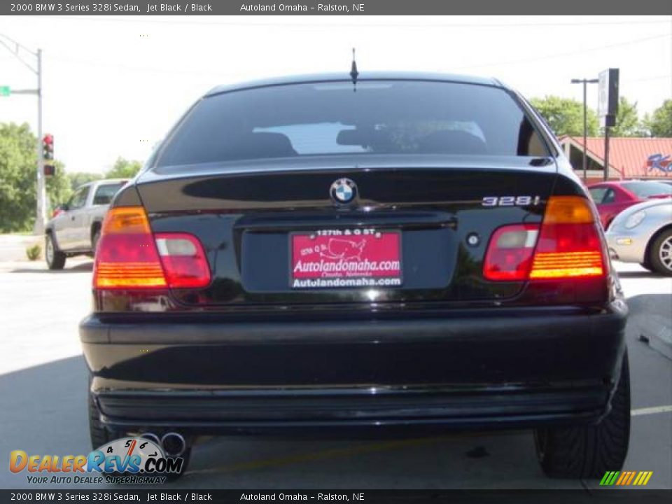 2000 BMW 3 Series 328i Sedan Jet Black / Black Photo #5