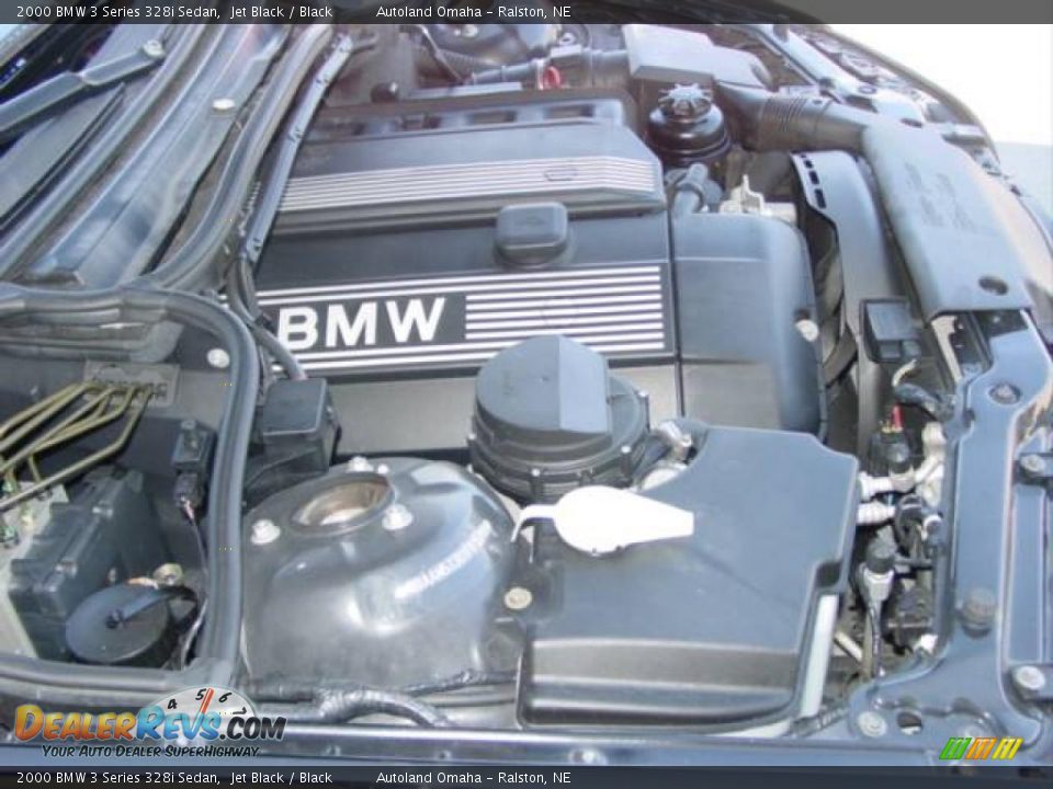 2000 BMW 3 Series 328i Sedan Jet Black / Black Photo #6