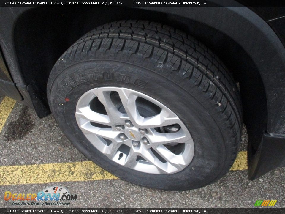 2019 Chevrolet Traverse LT AWD Havana Brown Metallic / Jet Black Photo #5