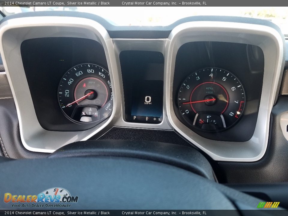 2014 Chevrolet Camaro LT Coupe Silver Ice Metallic / Black Photo #14