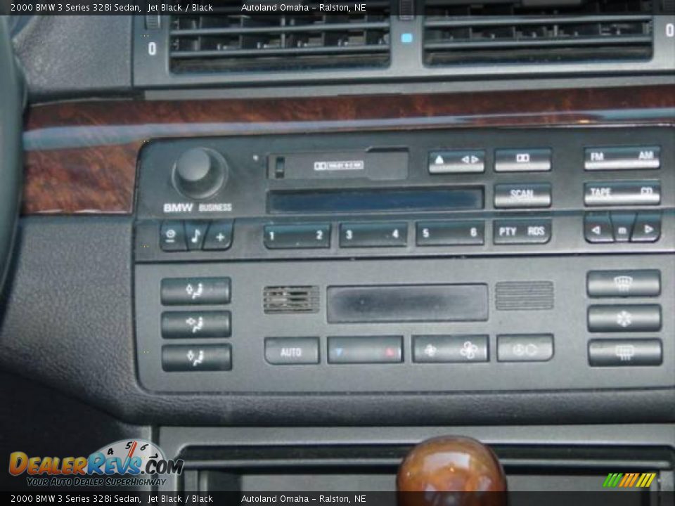 2000 BMW 3 Series 328i Sedan Jet Black / Black Photo #8