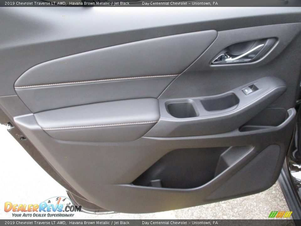 2019 Chevrolet Traverse LT AWD Havana Brown Metallic / Jet Black Photo #11