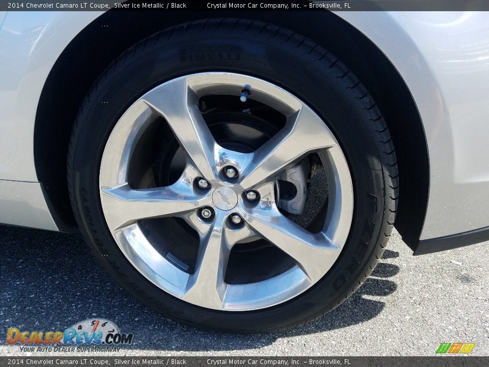 2014 Chevrolet Camaro LT Coupe Silver Ice Metallic / Black Photo #20