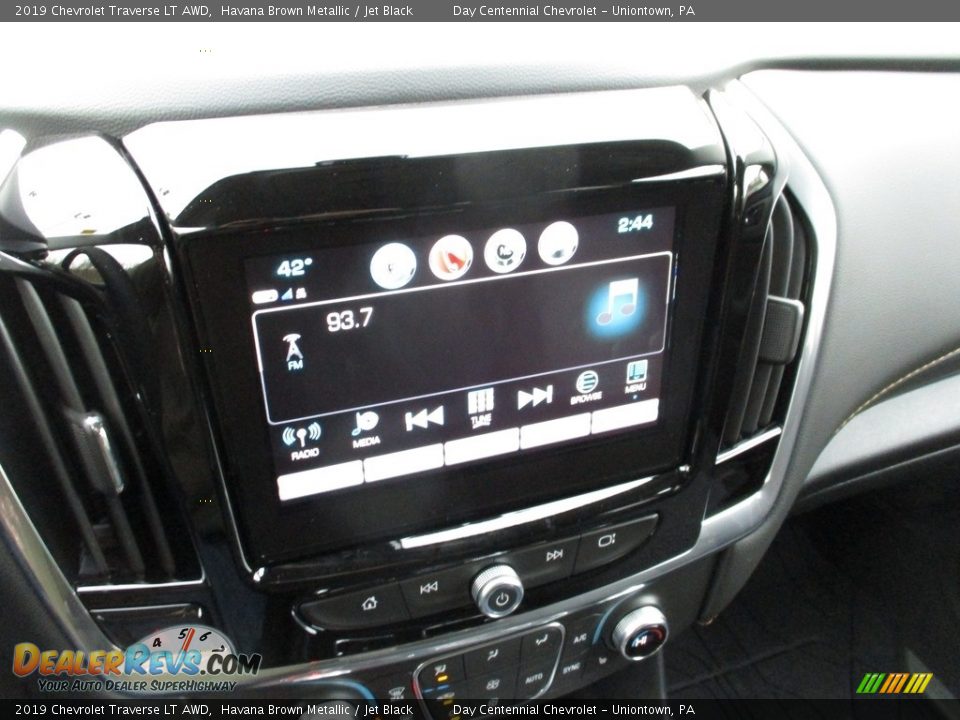 2019 Chevrolet Traverse LT AWD Havana Brown Metallic / Jet Black Photo #16
