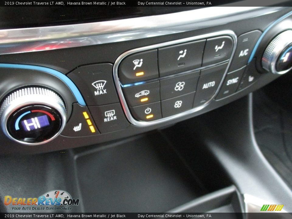 2019 Chevrolet Traverse LT AWD Havana Brown Metallic / Jet Black Photo #18