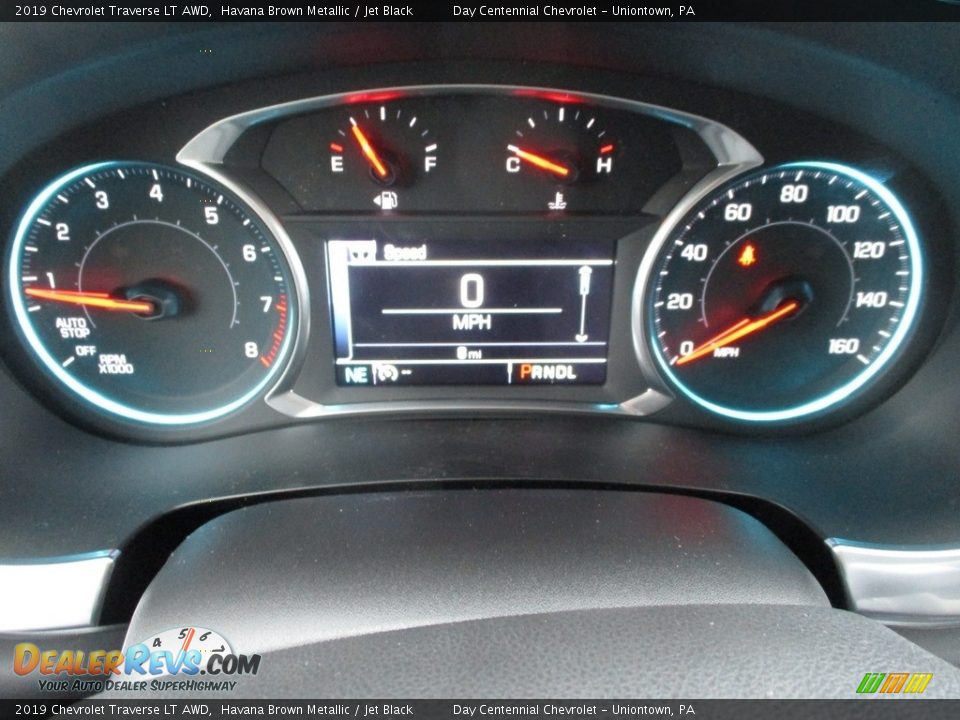 2019 Chevrolet Traverse LT AWD Havana Brown Metallic / Jet Black Photo #20