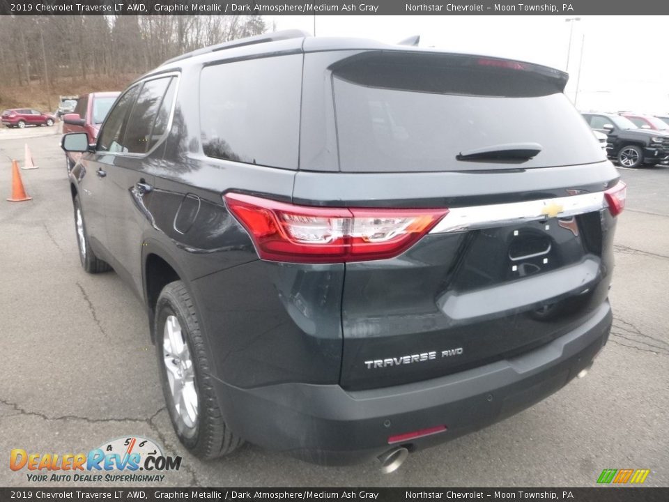 2019 Chevrolet Traverse LT AWD Graphite Metallic / Dark Atmosphere/Medium Ash Gray Photo #3