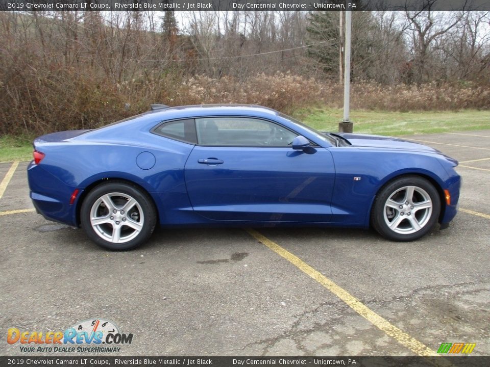 Riverside Blue Metallic 2019 Chevrolet Camaro LT Coupe Photo #2