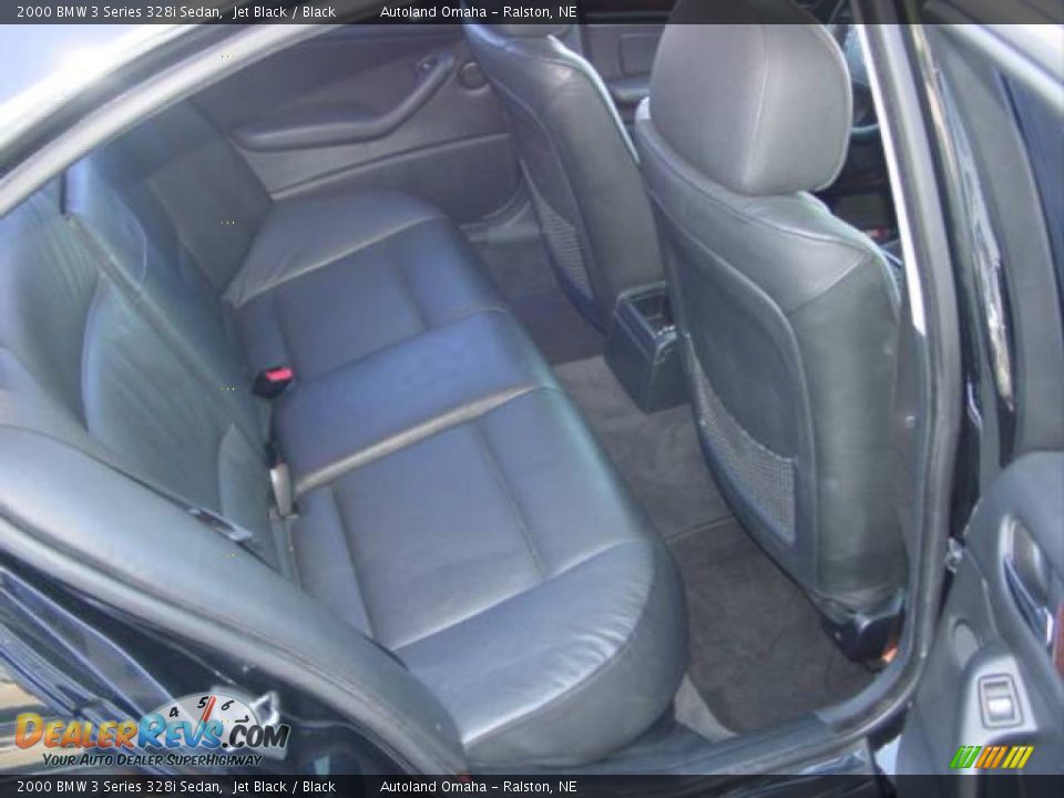 2000 BMW 3 Series 328i Sedan Jet Black / Black Photo #20