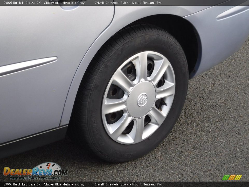 2006 Buick LaCrosse CX Glacier Blue Metallic / Gray Photo #3
