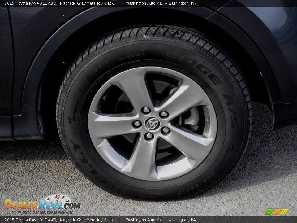 2015 Toyota RAV4 XLE AWD Magnetic Gray Metallic / Black Photo #3