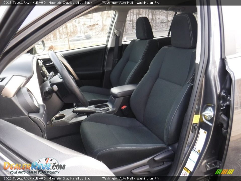 2015 Toyota RAV4 XLE AWD Magnetic Gray Metallic / Black Photo #13