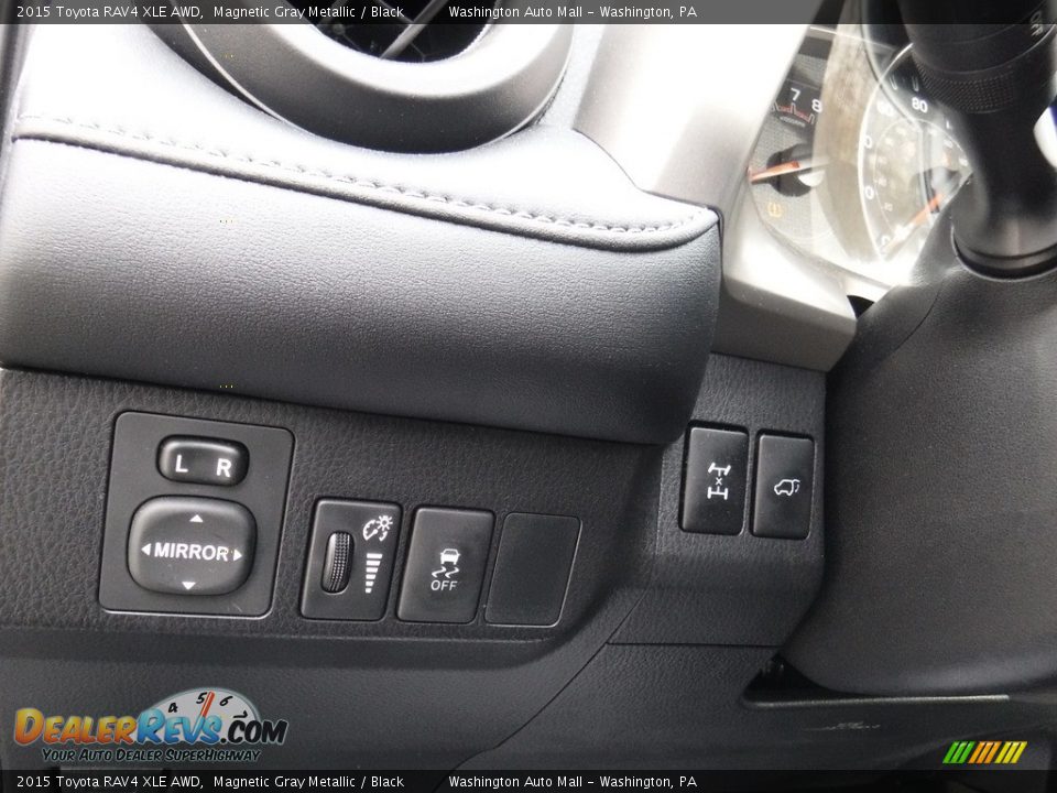 2015 Toyota RAV4 XLE AWD Magnetic Gray Metallic / Black Photo #14