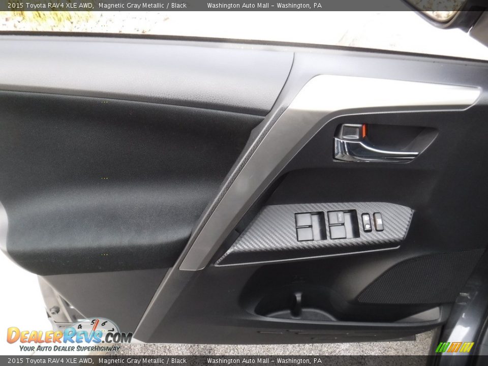 2015 Toyota RAV4 XLE AWD Magnetic Gray Metallic / Black Photo #15