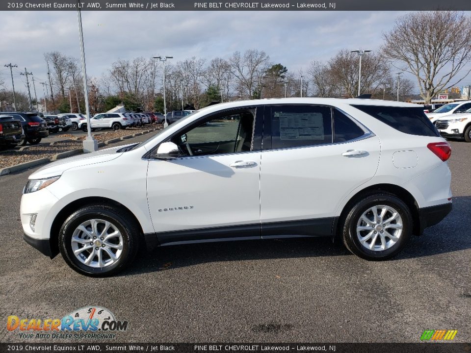 2019 Chevrolet Equinox LT AWD Summit White / Jet Black Photo #3