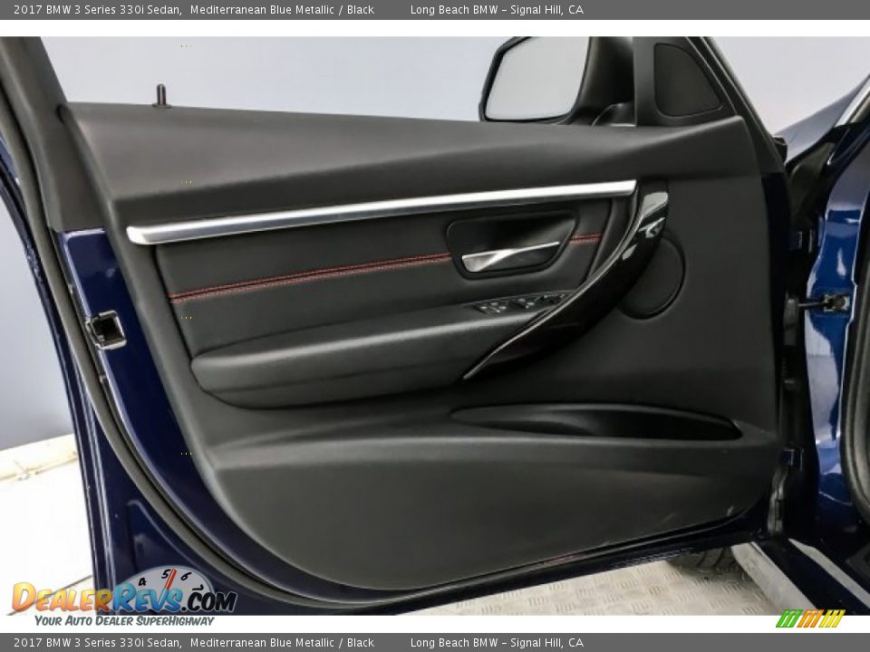 2017 BMW 3 Series 330i Sedan Mediterranean Blue Metallic / Black Photo #24