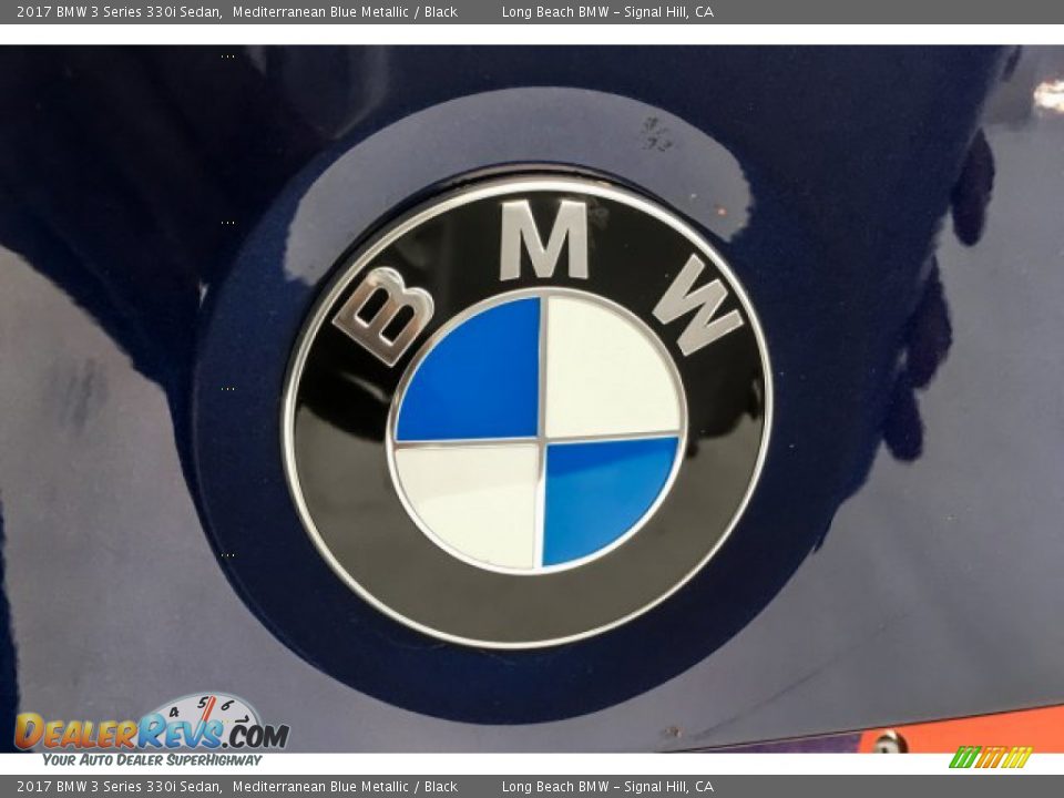 2017 BMW 3 Series 330i Sedan Mediterranean Blue Metallic / Black Photo #28