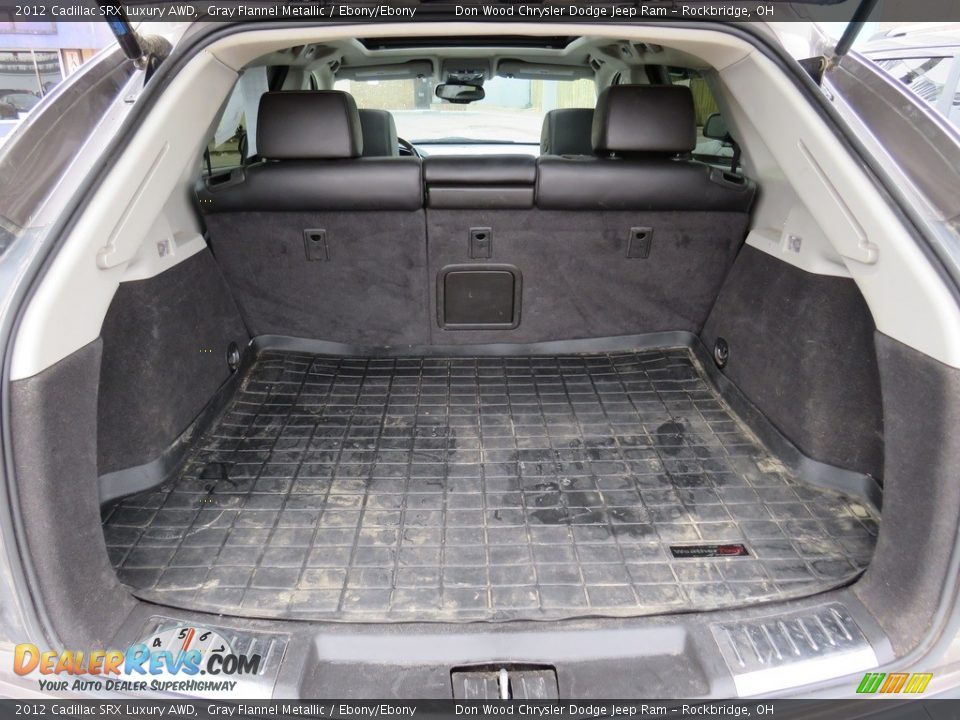 2012 Cadillac SRX Luxury AWD Gray Flannel Metallic / Ebony/Ebony Photo #16