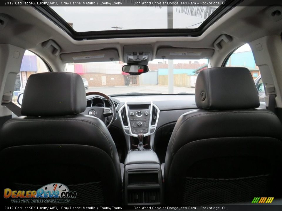 2012 Cadillac SRX Luxury AWD Gray Flannel Metallic / Ebony/Ebony Photo #17