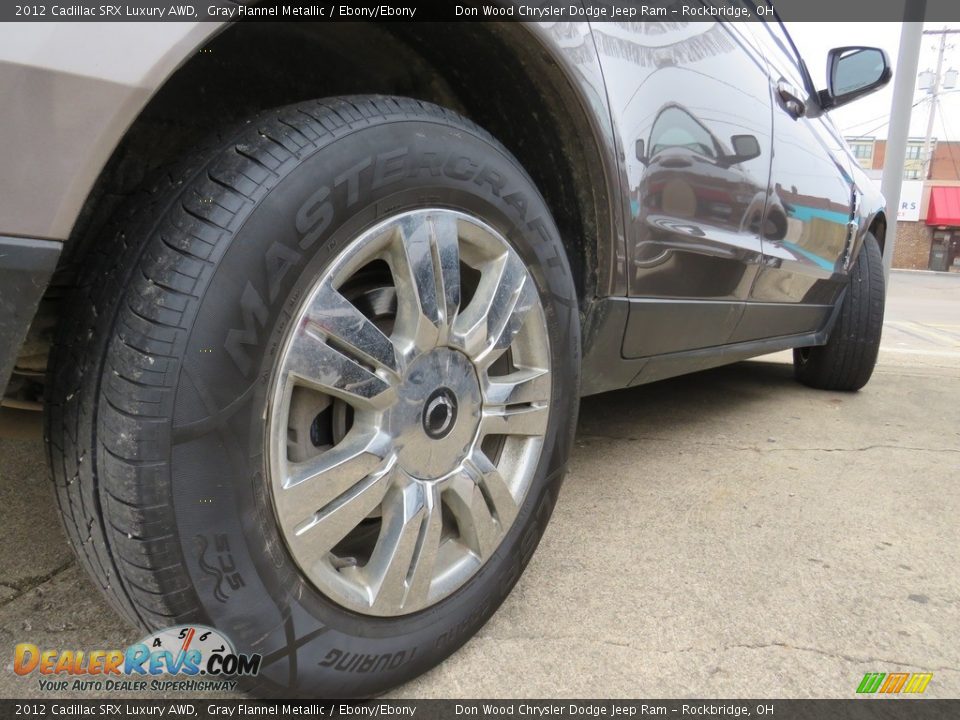 2012 Cadillac SRX Luxury AWD Gray Flannel Metallic / Ebony/Ebony Photo #20