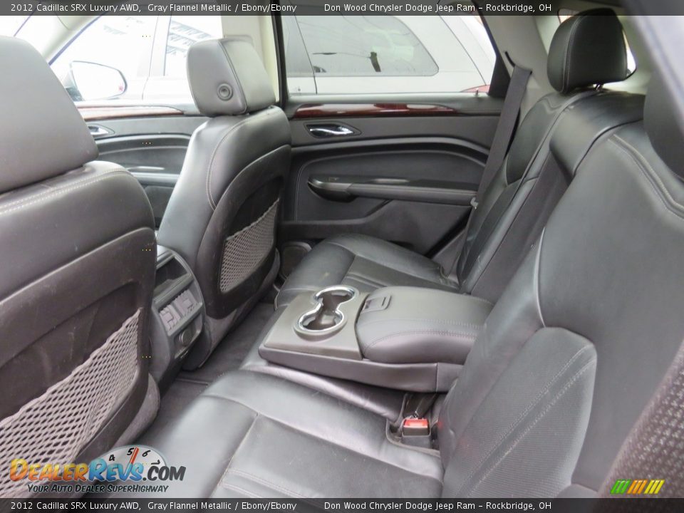 2012 Cadillac SRX Luxury AWD Gray Flannel Metallic / Ebony/Ebony Photo #26