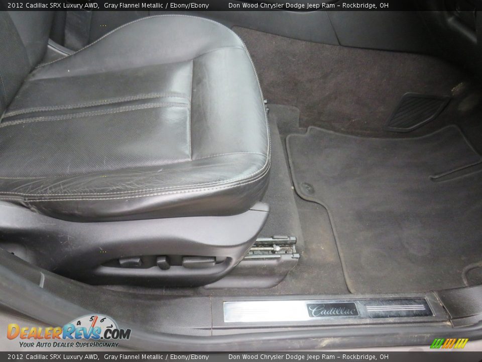 2012 Cadillac SRX Luxury AWD Gray Flannel Metallic / Ebony/Ebony Photo #33