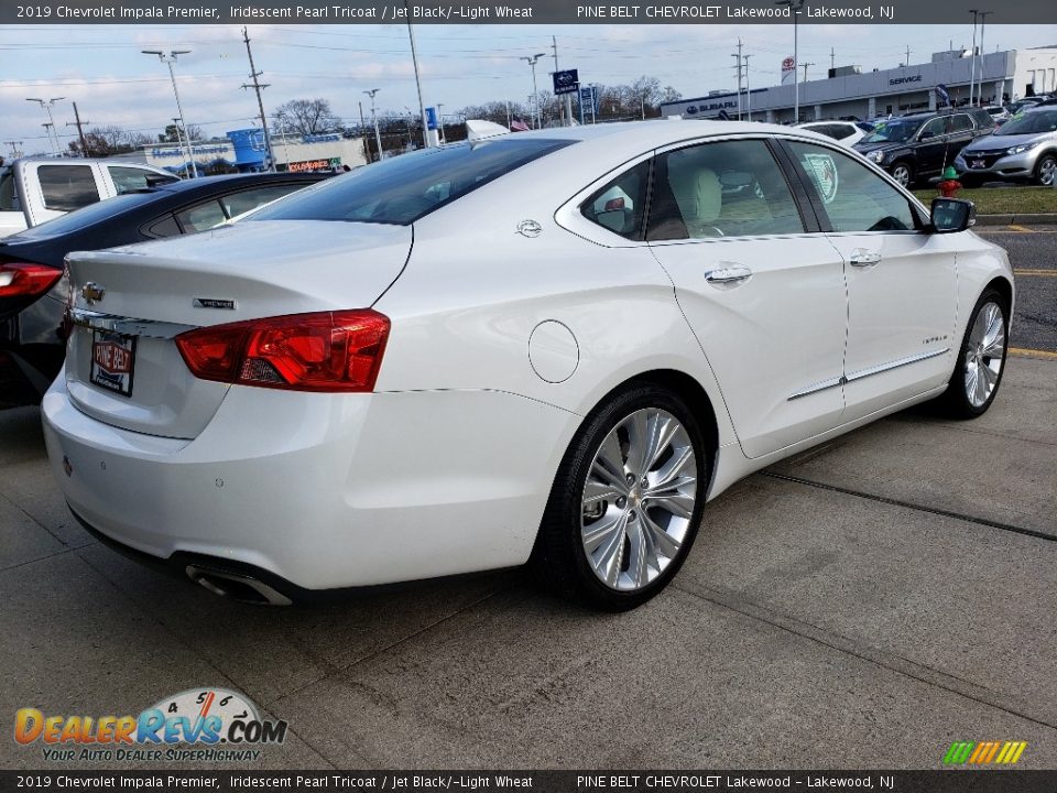 2019 Chevrolet Impala Premier Iridescent Pearl Tricoat / Jet Black/­Light Wheat Photo #4