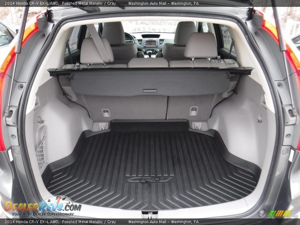 2014 Honda CR-V EX-L AWD Polished Metal Metallic / Gray Photo #26