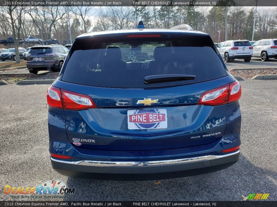 2019 Chevrolet Equinox Premier AWD Pacific Blue Metallic / Jet Black Photo #5
