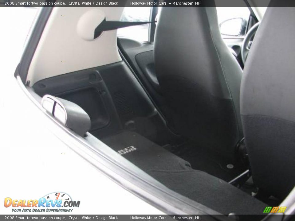 2008 Smart fortwo passion coupe Crystal White / Design Black Photo #9